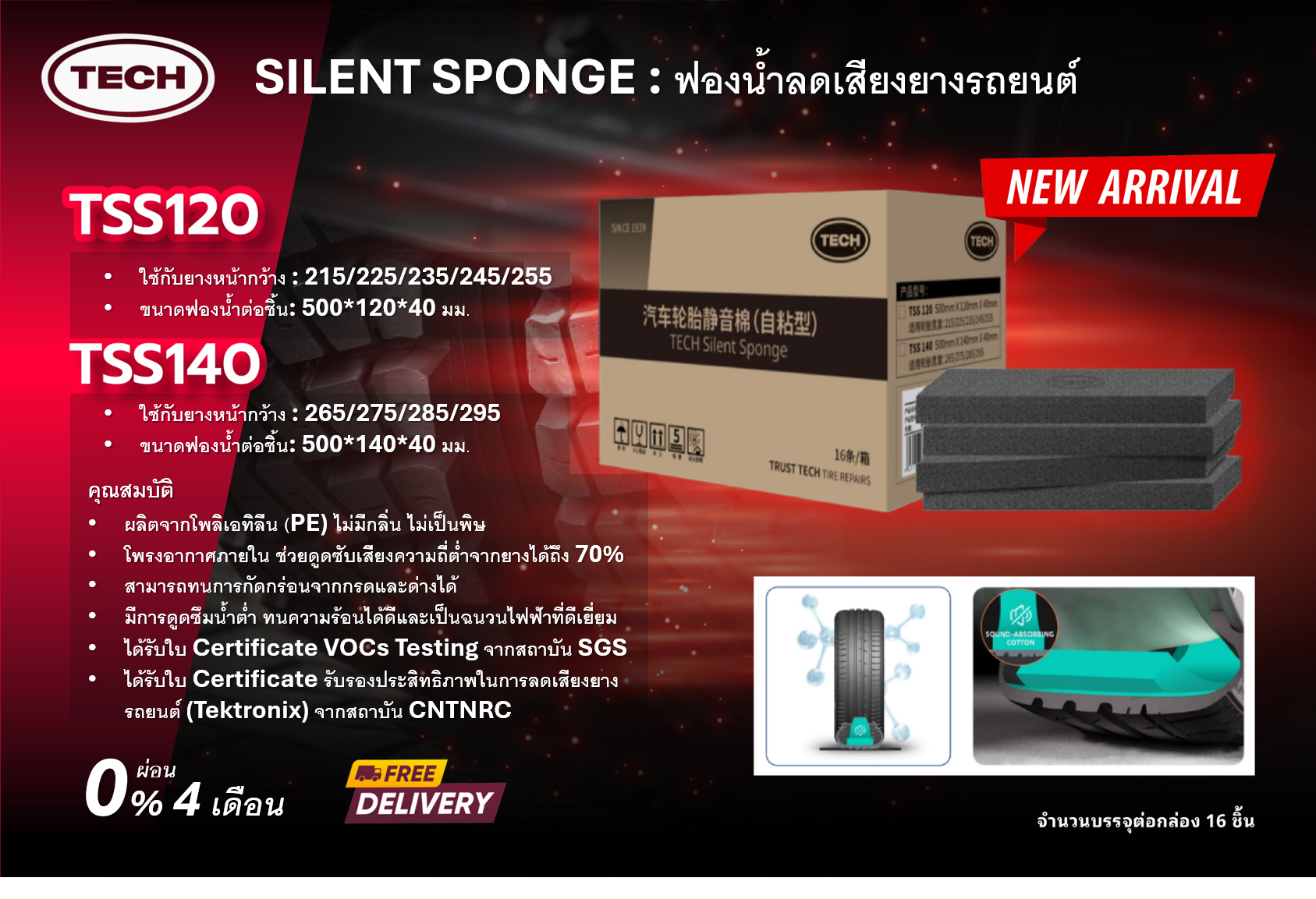 TECH Silent Sponge